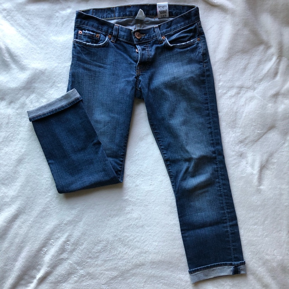 Lucky Brand cropped jeans